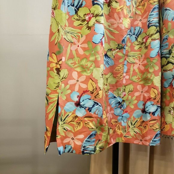 Cynthia Howie Maggy Boutique Skirt Set Silk 14W - Picture 4 of 10